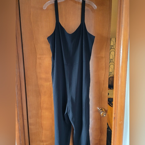 Black romper pants with pockets - Picture 2 of 6